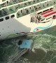 Cruise Ship Crashes while Coming into Port