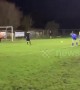 Incredibly lucky penalty goes in after hitting the bar and going 30 foot in the air