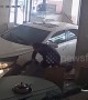 Nervous newbie driver smashes into restaurant in China’s Sichuan after mistakenly accelerating