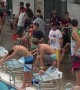 Swimming Relay Race Dive Bomb