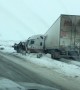 Crazy Semi Wreck in Wyoming