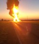 Fuel Tanker Goes Up in Flames