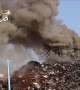 Large fire at scrap metal yard in Varna port, Bulgaria
