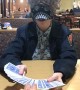 Blindfolded Magician Performs Unbelievable Card Trick