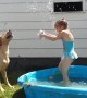 A Girl and her Dog have Summer Fun!