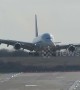 Planes struggle to land at Birmingham Airport as Britain is battered by gale-force winds