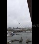 BA plane makes wobbly landing at London City airport amid Storm Gareth winds