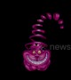 Awesome bodypaint illusion looks like moving Cheshire Cat