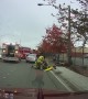 Slippery Streets in Seattle Cause Crash