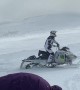 Snowmobiling Climb Sets off Avalanche