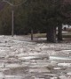 No traffic jams: ICE jams arrive on Canadian roads after spring flooding
