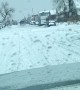 Skiing Down the Street