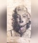 Chinese artist creates portrait of Marilyn Monroe using over 9000 screws