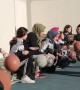 Gaza girls defy challenges by enrolling at basketball academy