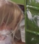 Little Girl Gets Into Diaper Cream