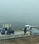 Fogged up and Clogged up on California Freeway