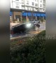 SUV swallowed in water main break in Orlando, Florida
