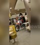 Drive through McDonald's anyone? Dutch man rides motorbike through fast-food restaurant