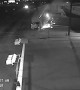 Tense milk truck crash caught on traffic cam