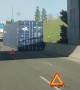 Truck Driver Loses His Load
