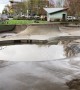 Oregon flooding pools in skatepark and engulfs parking lots