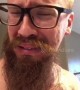 US man has an emotional farewell to his beard of two years