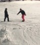 Epic Snowboard Flip Fail