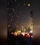 Thousands of lanterns fly into sky to celebrate New Year of China's Dai ethnic group