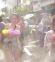 Incredible scenes as crowds of tourists join Thailand's Songkran new year celebrations