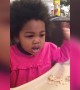 Cute Little Girl has Lots to Say