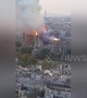New footage emerges of collapse of Notre Dame spire