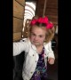 'Don't eat any french fries!' - Cutest little girl keeps a watchful eye