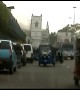 Dash cam footage captures moment of Colombo church bombing