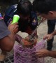 Monkey rescued after getting electrocuted while raiding homes in search for food