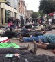 Protesters perform 'die-in' on West London high street