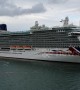 Cruise ships race into Southampton a day early to avoid rough seas from Storm Hannah