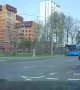 Russian Cyclist Collides with a Car