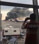 Huge plumes of smoke rise into air from deadly Moscow plane fire
