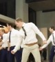 Groom and his groomsmen pull off epic dance for the bride