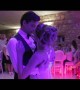Professional dancers pull off dazzling routine at their wedding