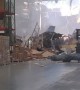 Fighter Jet Just Crashes Through Warehouse Wall
