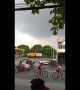 Locals stunned as waterspout looms in the horizon over the Philippines