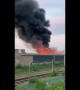 Fire breaks out at industrial site in Tottenham creating huge plumes of black smoke