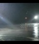 Oklahoma rainstorm that flooded town seen lashing parking lot
