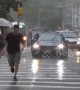 New Yorkers caught off guard by sudden downpour