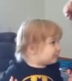 Toddler\'s incredible reaction after seeing parents for first time