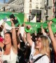 Mass demonstration in Madrid, Spain for the International Day of Action for Women's Health