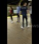 Elderly man starts impromptu session of Tai Chi at Boston train station