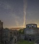 Time-lapse footage captures Welsh castle with astronomical night sky backdrop