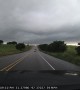 Lightning Striking During Drive